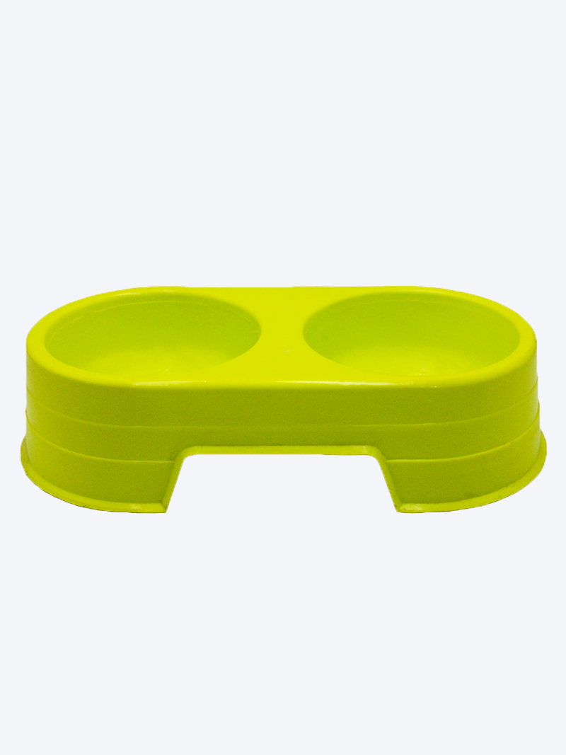 Buy Plastic Double Bowl Large at a low price in online India on Petindiaonline