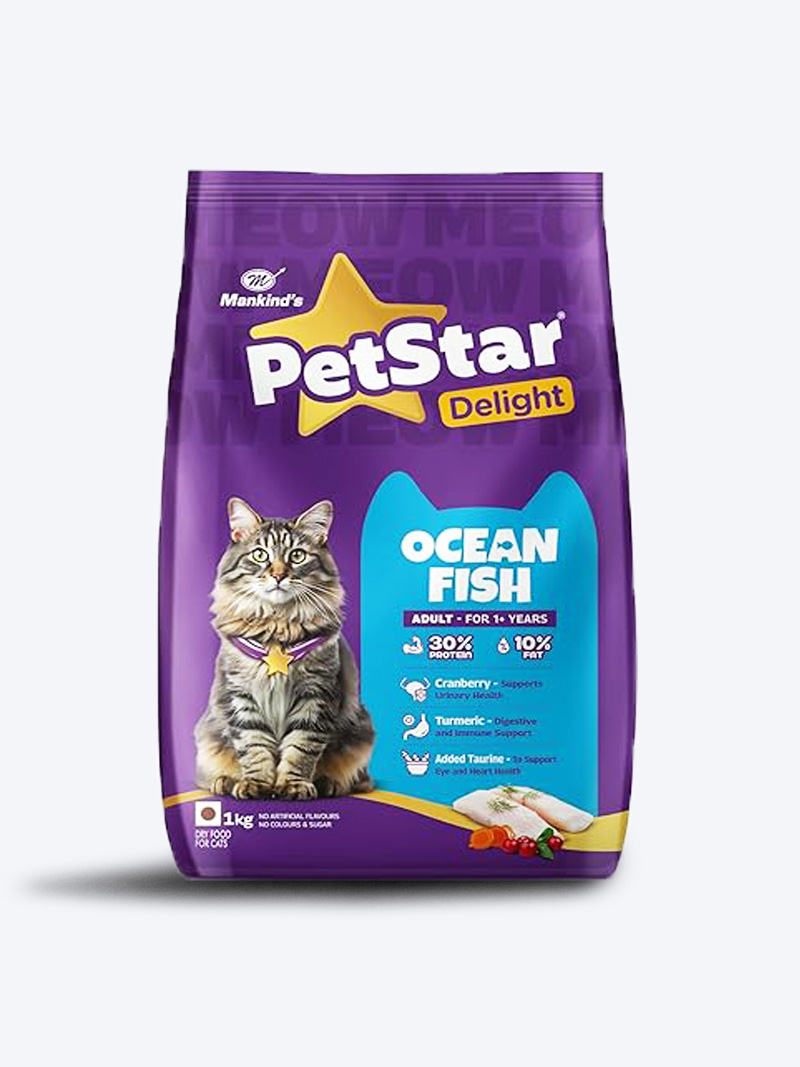 Petstar Ocean Fish Adult Cat Dry Food | Complete Nutrition for Adult Cats