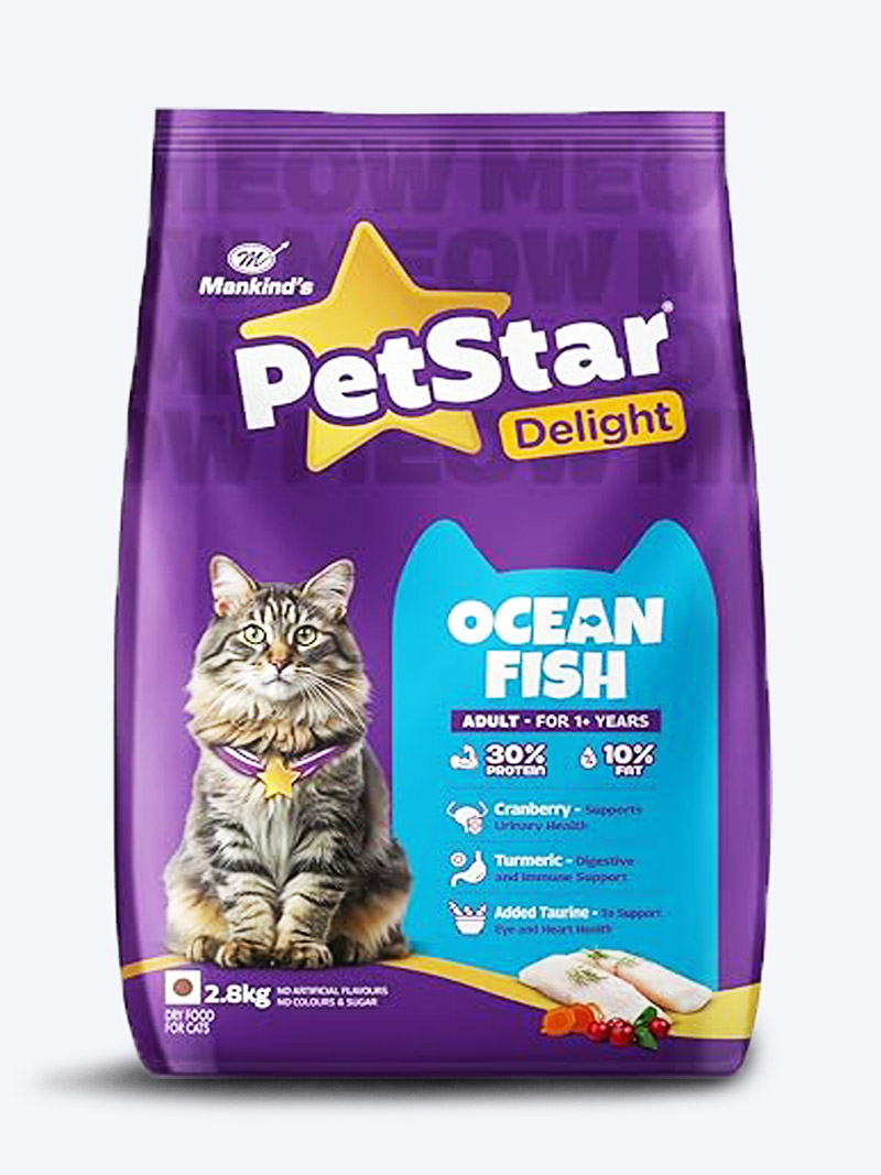 Petstar Ocean Fish Adult Cat Dry Food | Complete Nutrition for Adult Cats