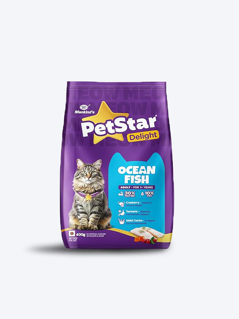 Petstar Ocean Fish Adult Cat Dry Food | Complete Nutrition for Adult Cats