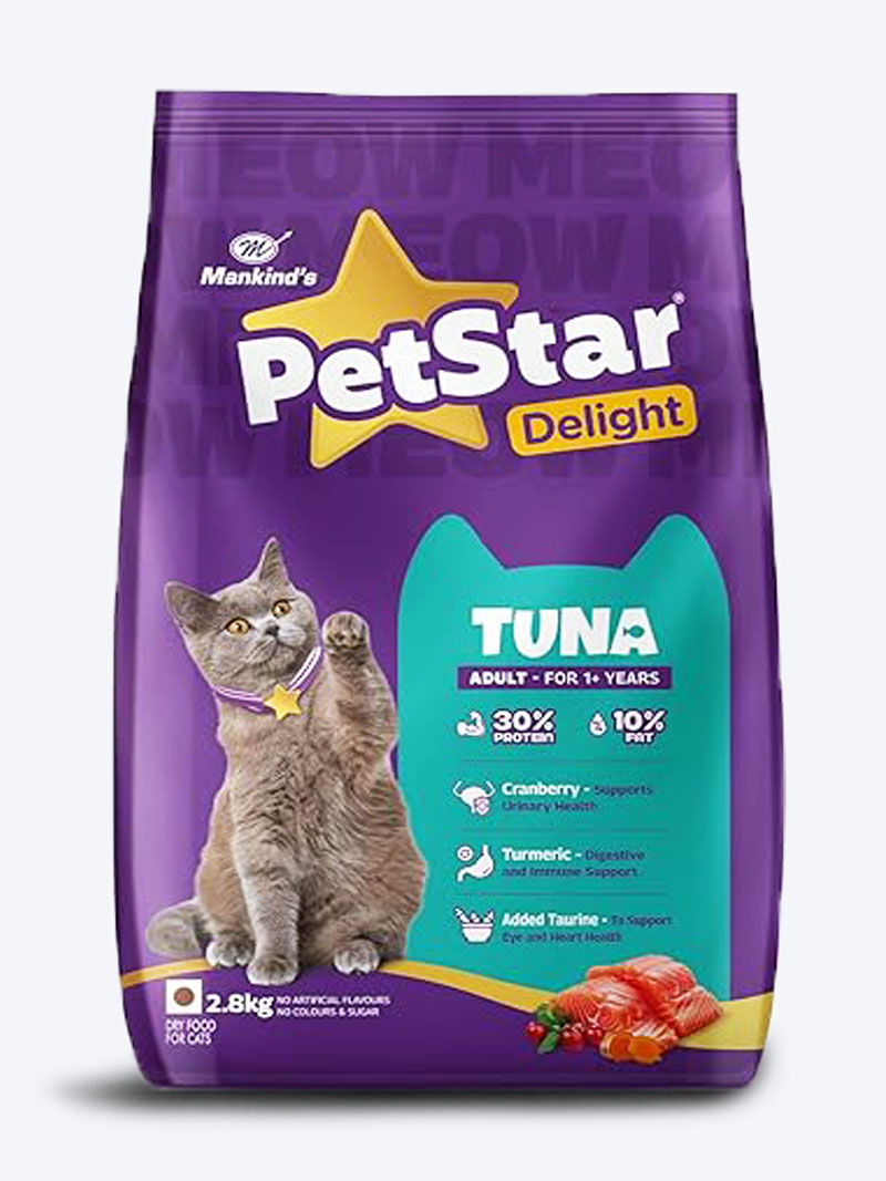 Petstar Tuna Adult Cat Dry Food | Complete Nutrition for Adult Cats