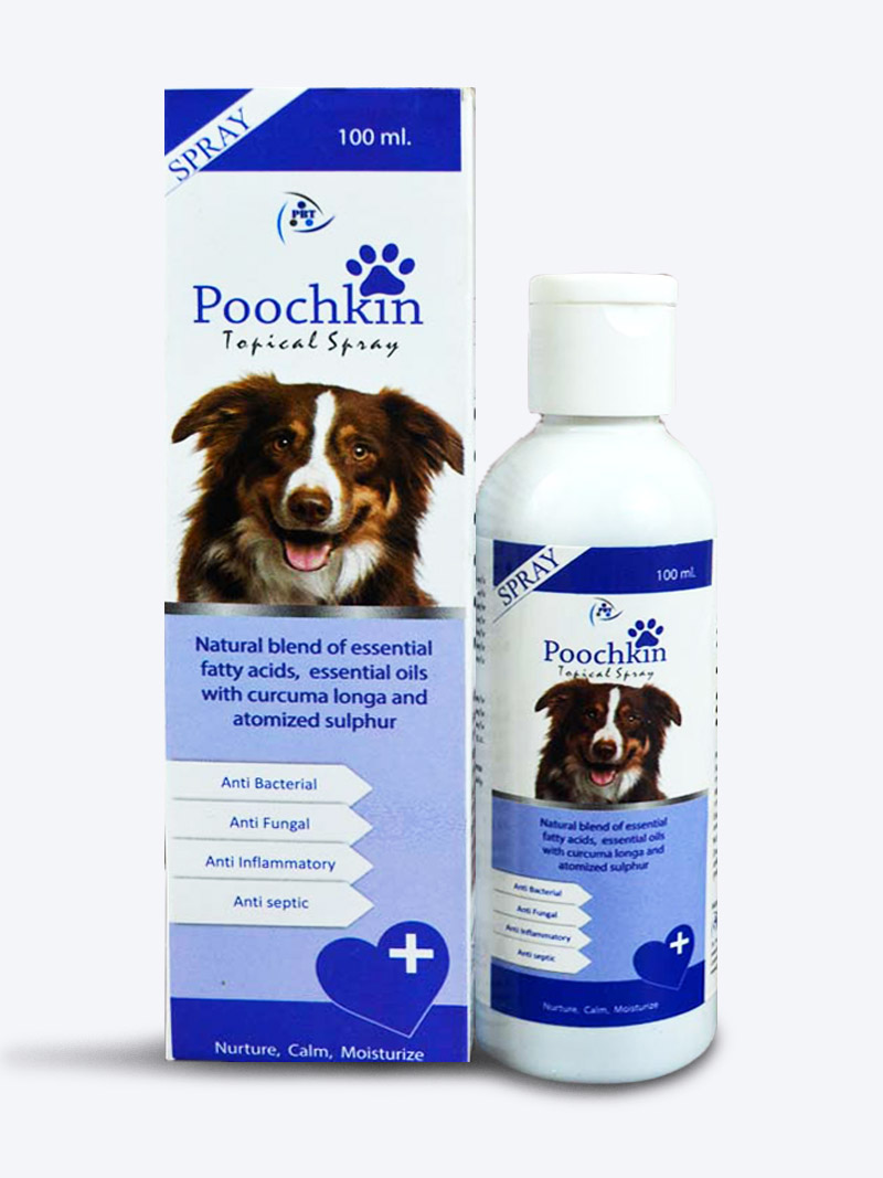 Buy Poochkin Spray at a low price in online India on petindiaonline