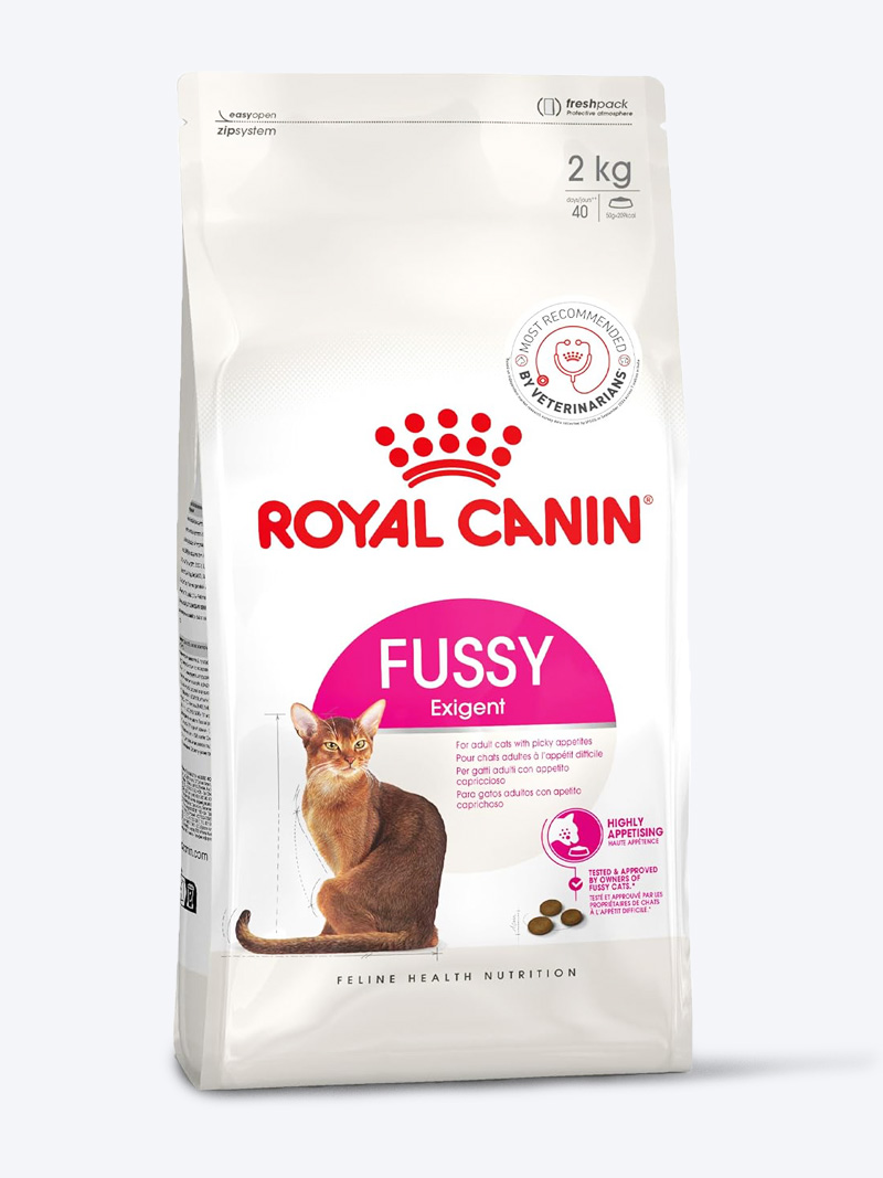 Royal Canin Fussy Exigent Dry Cat Food 2kg | Premium Nutrition for Picky Cats | PetIndiaOnline
