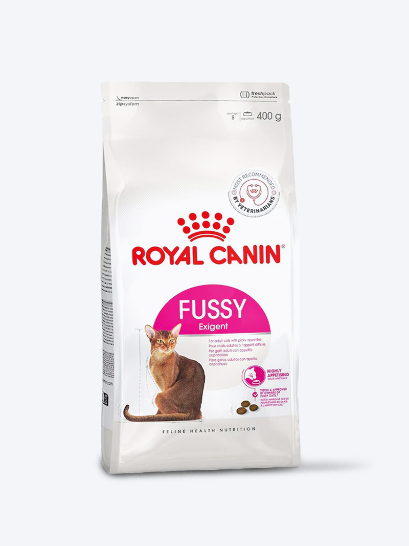 Royal Canin Fussy Exigent Dry Cat Food 400g | Premium Nutrition for Picky Cats | PetIndiaOnline