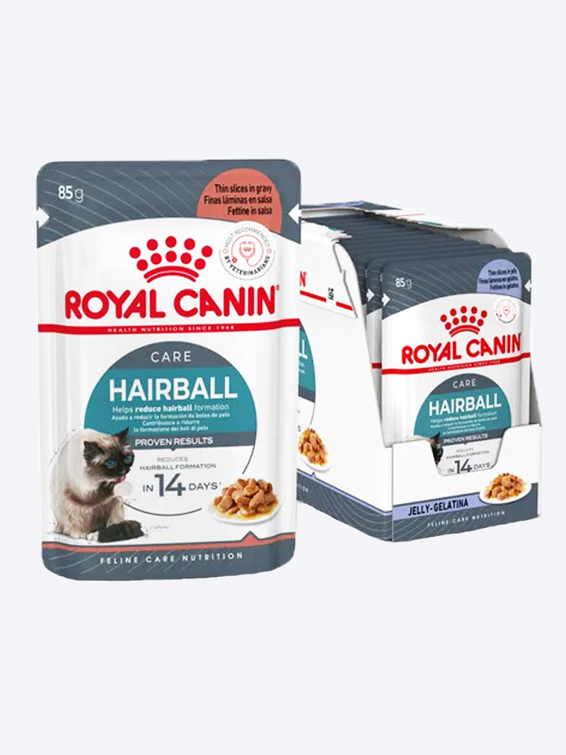 Royal Canin Hairball Care Gravy Wet Cat Food 85g | Hairball Control Diet