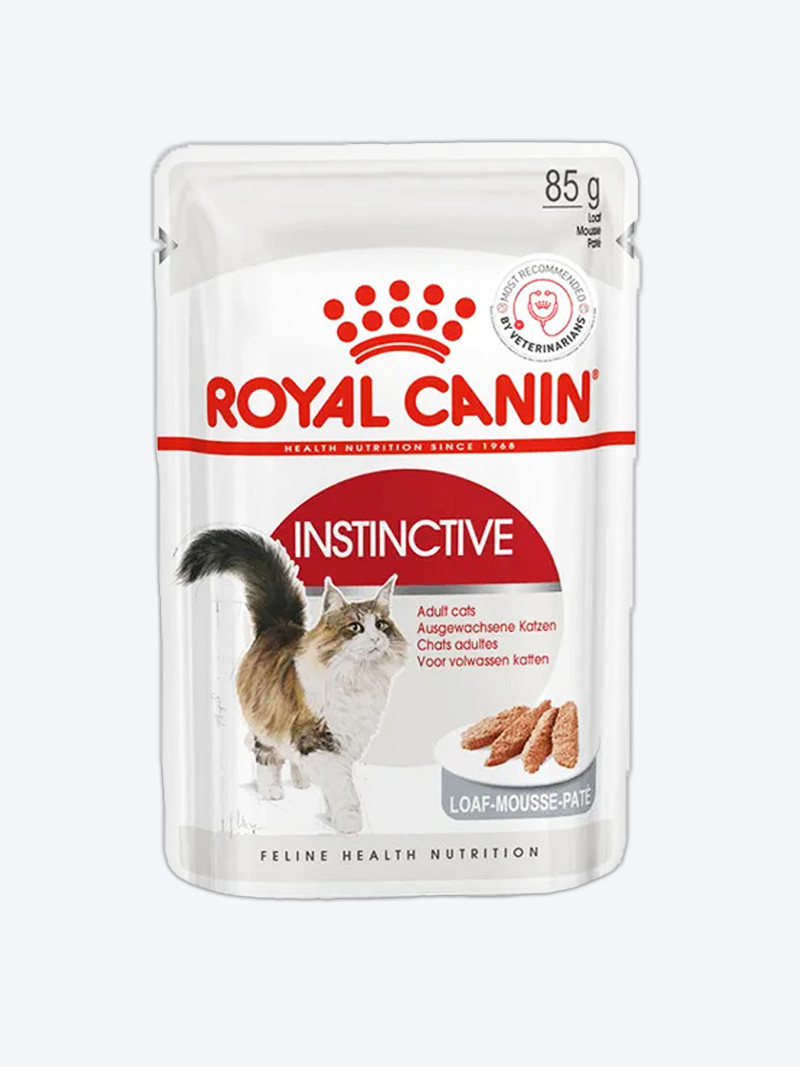 Royal Canin Instinctive Loaf Wet Cat Food 85g | Balanced Nutrition for Cats