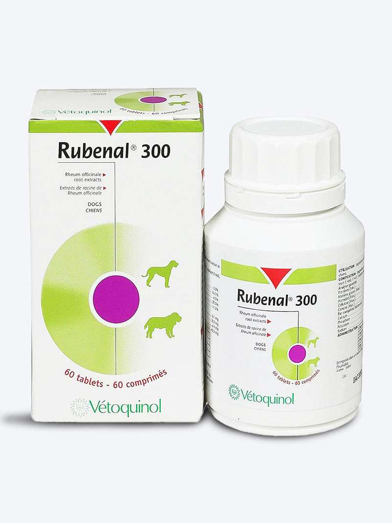 Rubenal 300 Feed Supplement 60 Tablets for Dogs & Cats | Petindiaonline.com