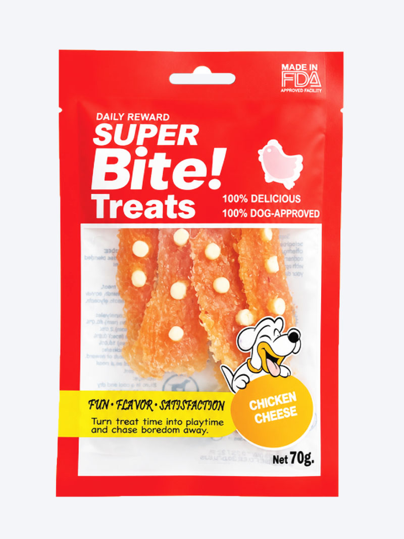 Buy Super Bite Chicken Cheese Dog Treats at a low price in online India on petindiaonline