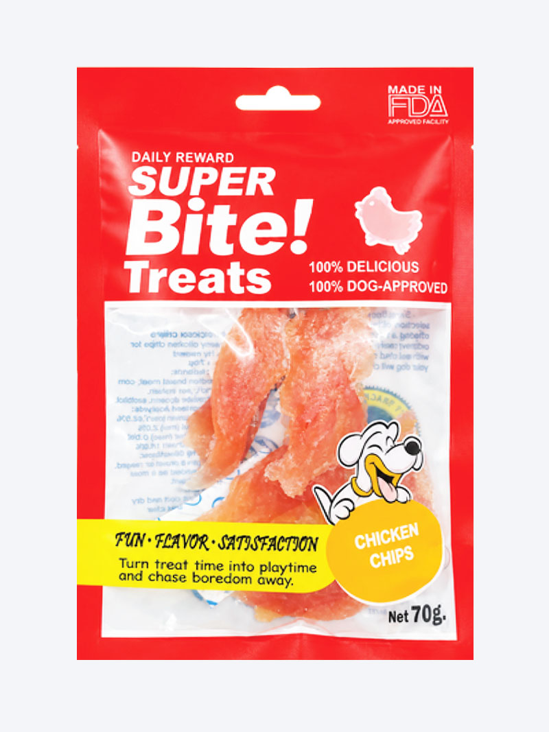 Buy Super Bite Chicken Chips Dog Treats at a low price in online India on petindiaonline