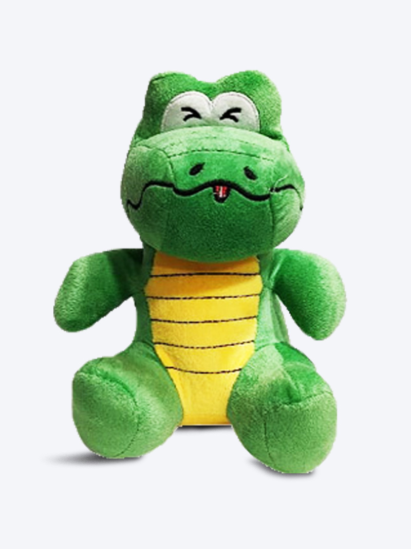 Soft Crocodile Dog Toy – Plush, Durable & Pet-Safe Play Toy