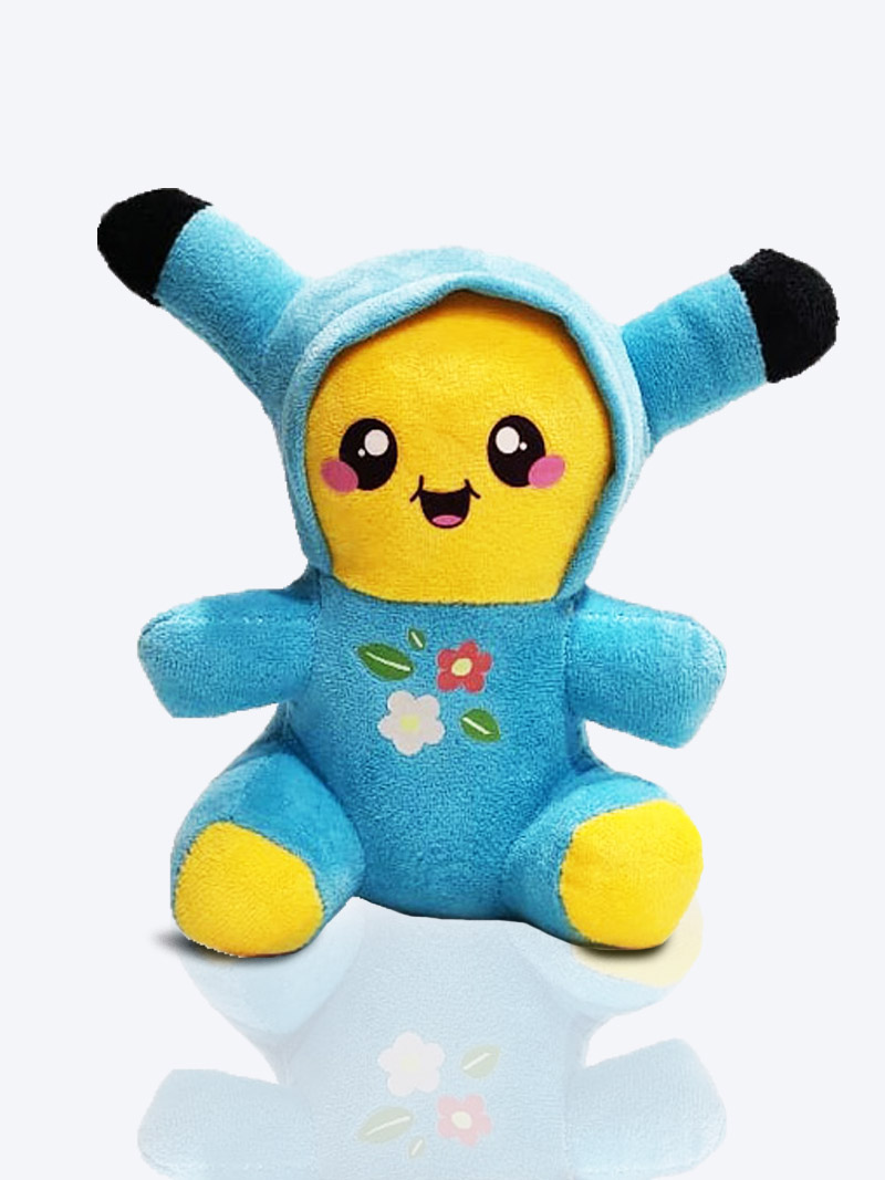 Soft Pikachu-Inspired Dog Toy – Cute, Plush & Pet-Safe