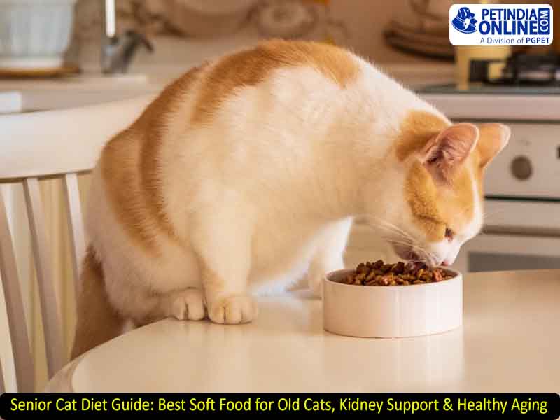 Senior Cat Diet Guide: Best Soft Food for Old Cats, Kidney Support & Healthy Aging