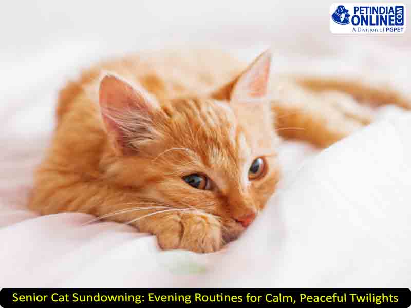 Senior Cat Sundowning: Evening Routines for Calm, Peaceful Twilights
