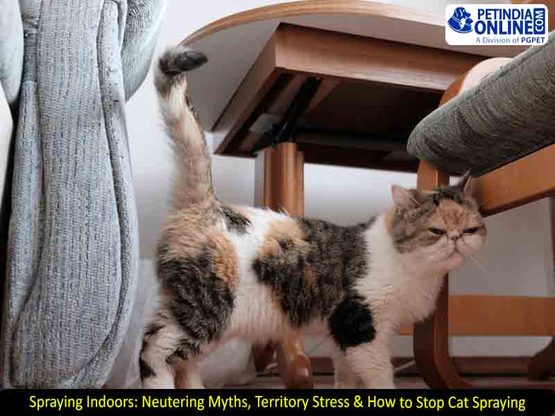 Spraying Indoors: Neutering Myths, Territory Stress & How to Stop Cat Spraying