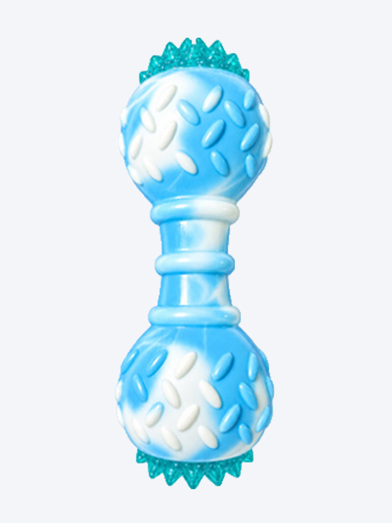 TPR Squeaky Light Dumble for Dog | Interactive Dog Toy