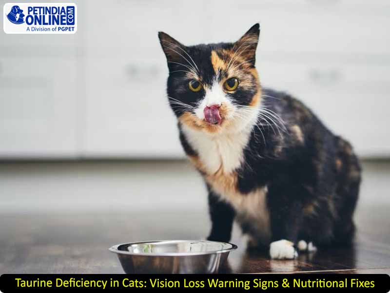 Taurine Deficiency in Cats: Vision Loss Warning Signs & Nutritional Fixes