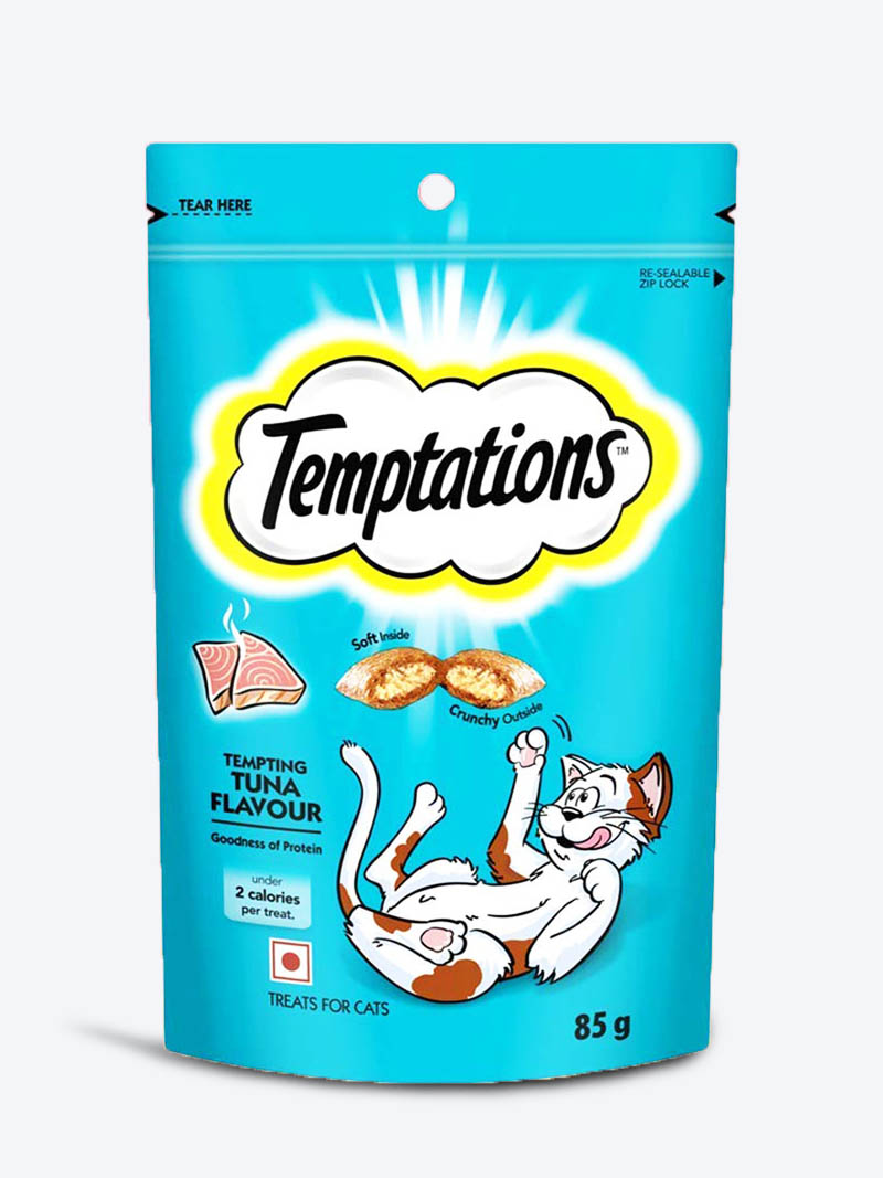 Buy Temptation Cat Treats at a low price in online India on petindiaonline