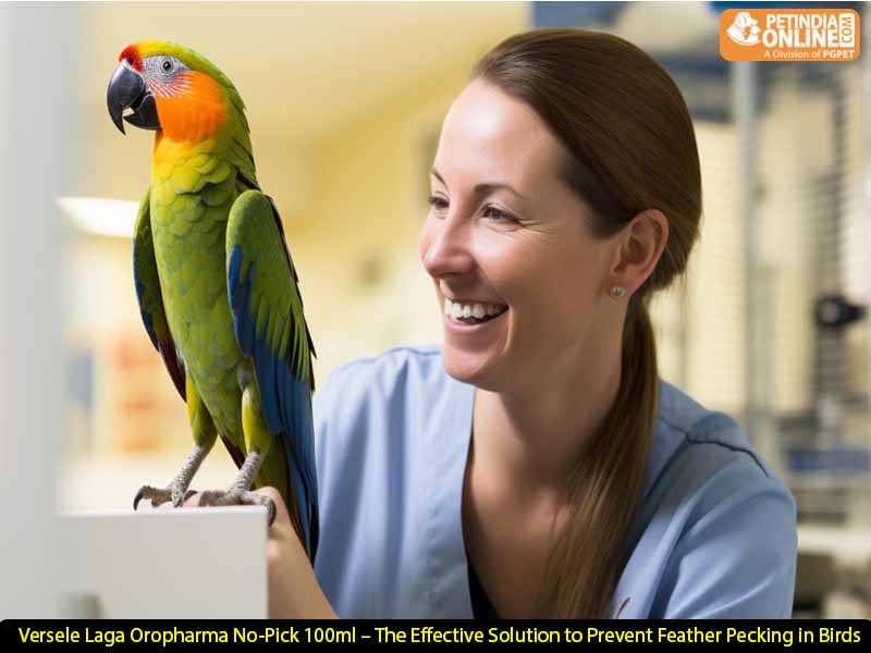 Versele Laga Oropharma No-Pick 100ml – The Effective Solution to Prevent Feather Pecking in Birds
