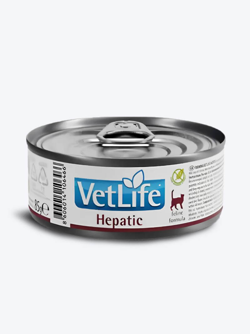 Farmina Vet Life Hepatic Wet Cat Food 85g | Liver Support Diet Online