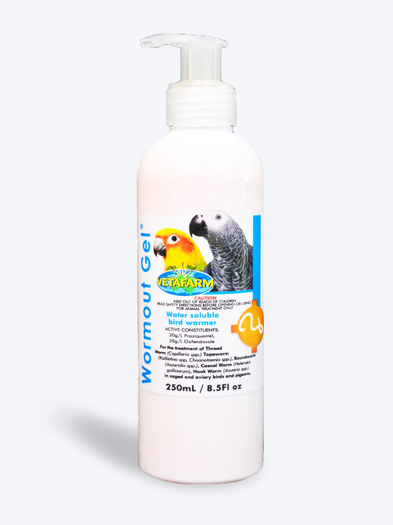 Buy Vetafarm Wormout Gel | Bird Worming Treatment | Petindiaonline.com