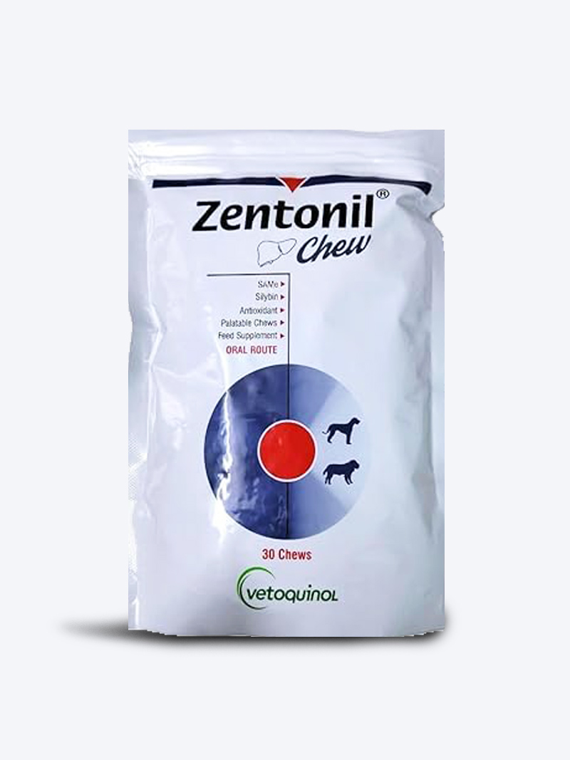 Vetoquinol Zentonil Chew Tablets for Dogs | Liver Support Supplement
