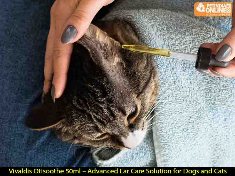 Vivaldis Otisoothe 50ml – Advanced Ear Care Solution for Dogs and Cats