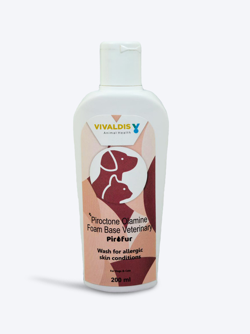 Buy Vivaldis Pirofur Anti-Allergic Dog  & Cat Shampoo at a low price in online India on petindiaonline
