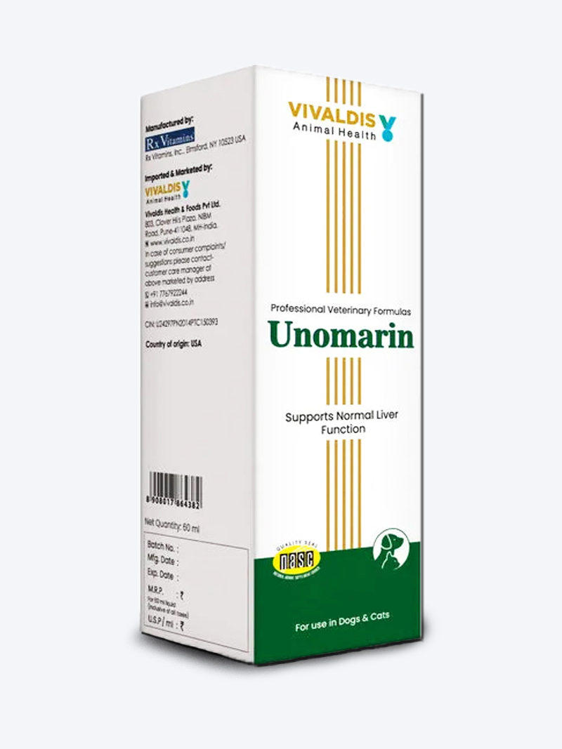 Vivaldis Unomarin 100ml Omega Supplement for Pets | Petindiaonline.com