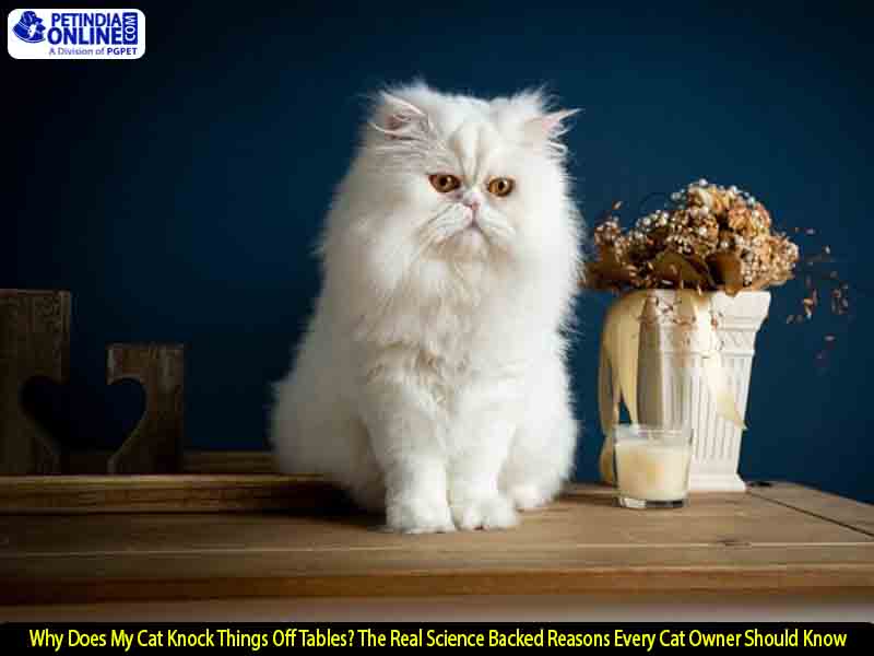Why Does My Cat Knock Things Off Tables? The Real Science Backed Reasons Every Cat Owner Should Know