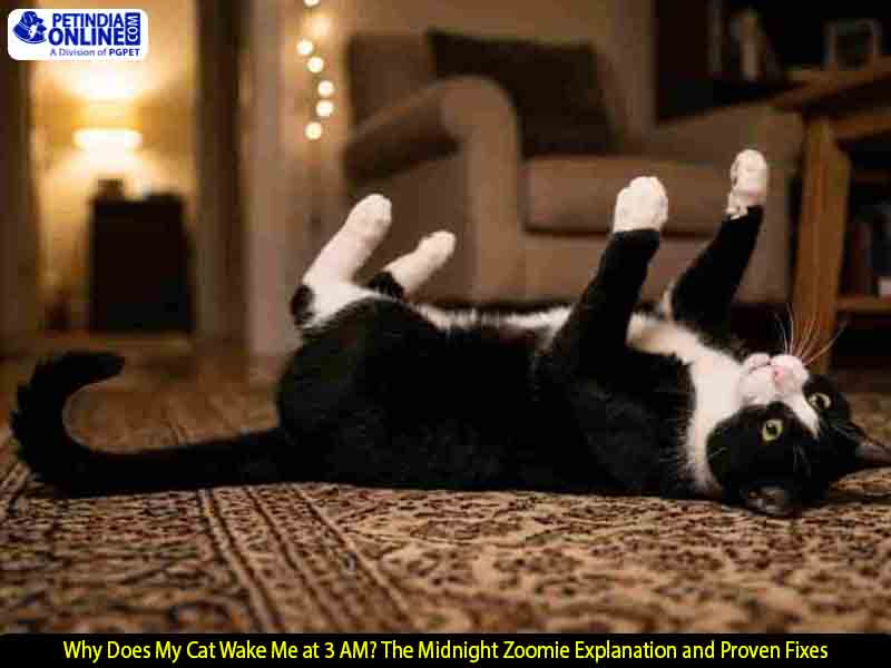 Why Does My Cat Wake Me at 3 AM? The Midnight Zoomie Explanation and Proven Fixes