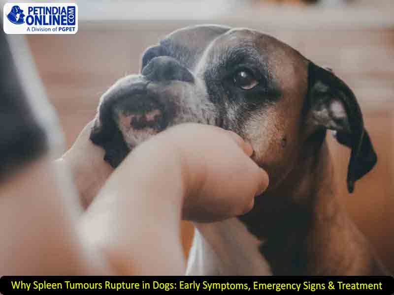 Why Spleen Tumours Rupture in Dogs: Early Symptoms, Emergency Signs & Treatment