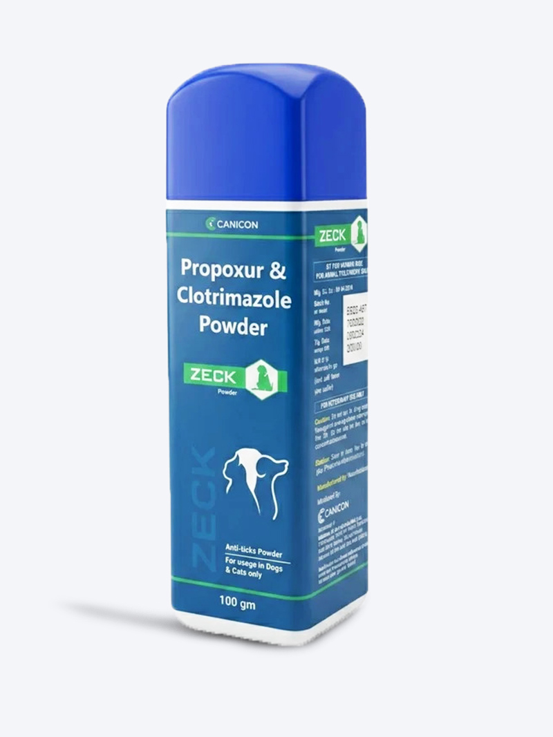 Buy Zeck Powder 100gm at a low price in online India on Petindiaonline.