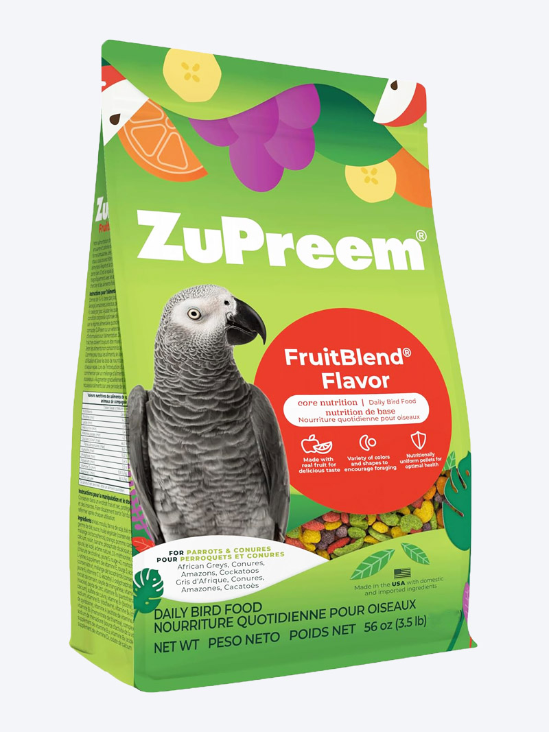 Buy Zupreem Fruit Blend Medium & Large 907gm | Petindiaonline.com