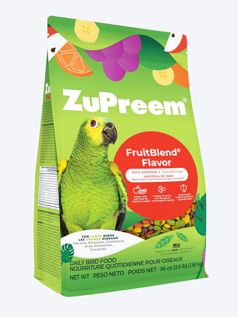 Buy Zupreem Fruit Blend Large 907gm | Petindiaonline.com