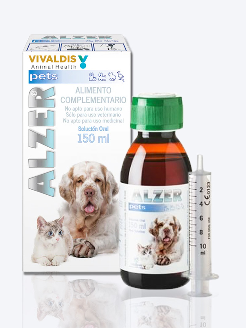 Buy Vivaldis Alzer Syrup 150ml for Dogs & Cats – Cognitive Support | Petindiaonline.com