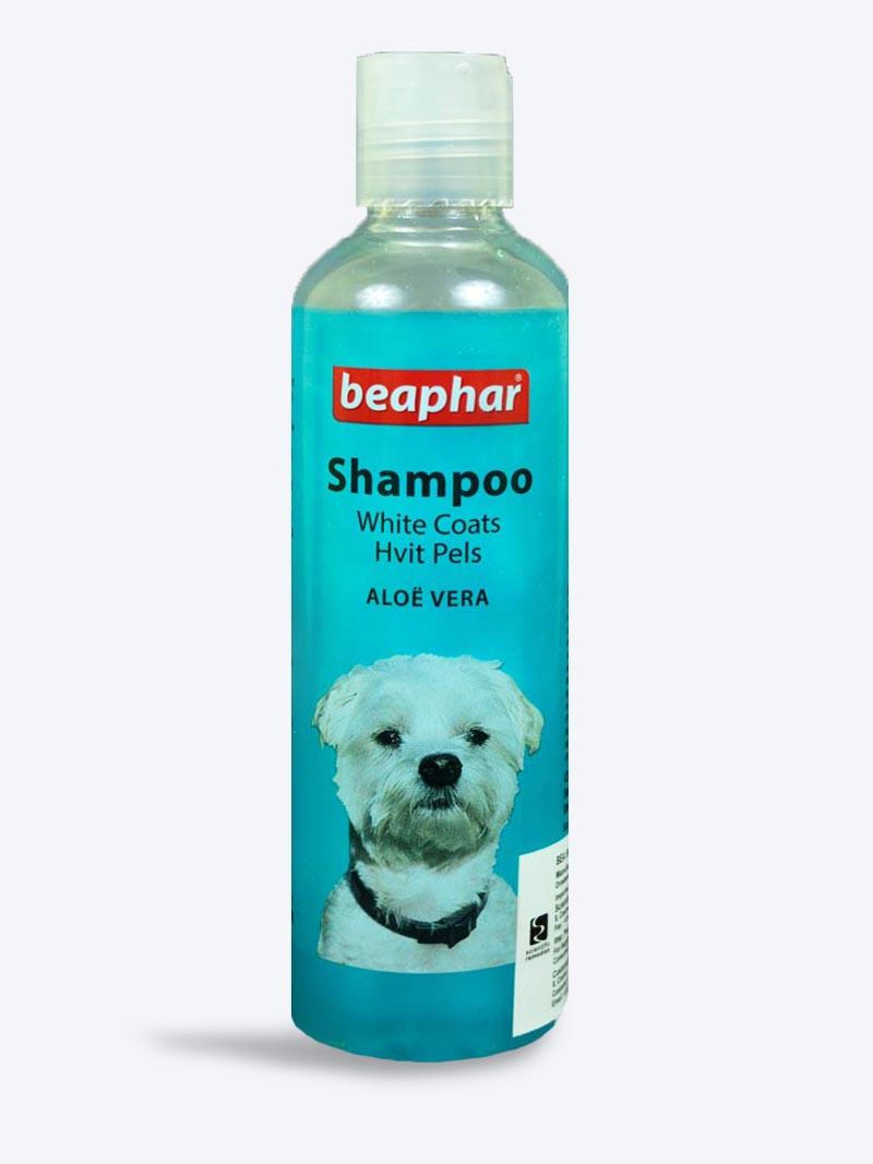 Beaphar Aloe Vera Dog Shampoo for White Coats 250ml | Petindiaonline.com