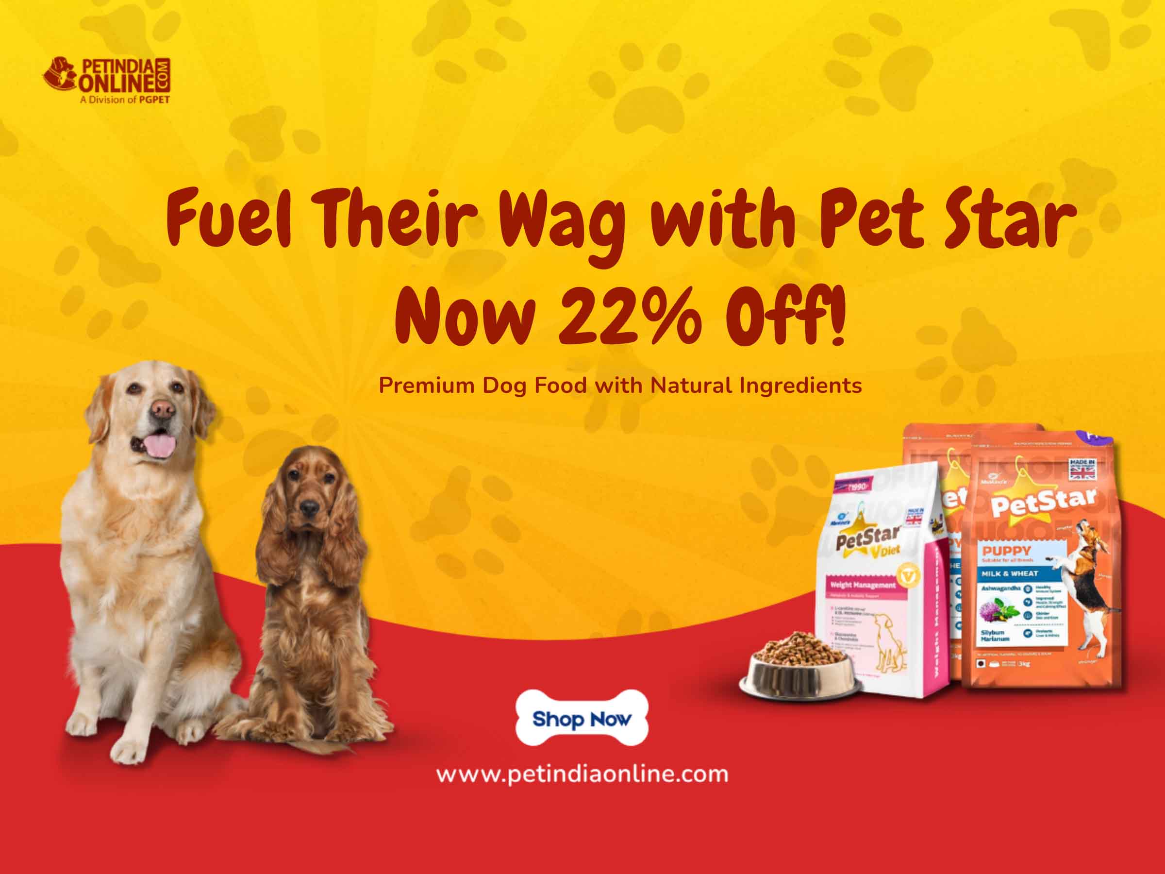 Petindiaonline Offer Banner