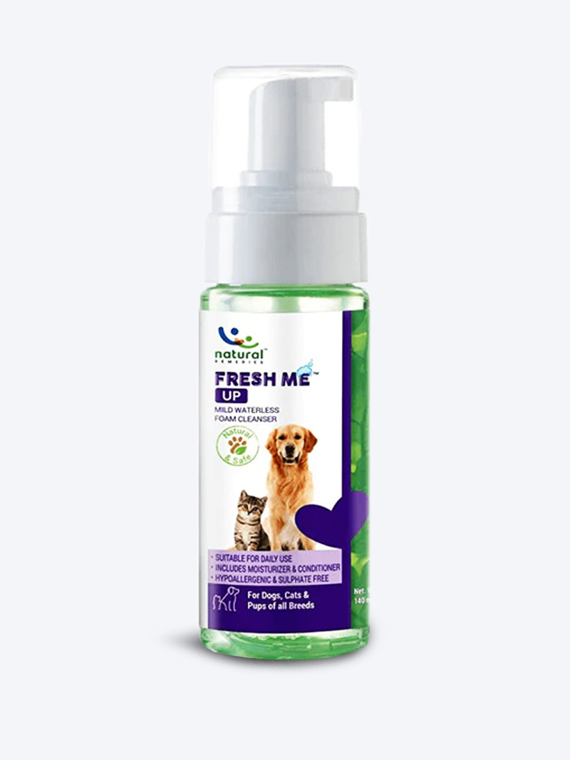 Buy Natural Remedies Fresh Me Up Dry Dog Shampoo 140ml – Petindiaonline.com