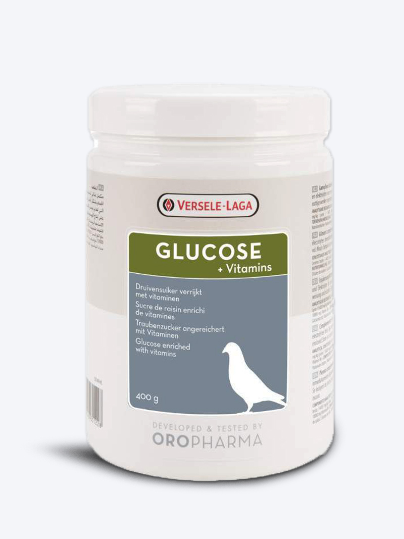 Versele Laga Glucose + Vitamins 400gm | Energy & Recovery Supplement for Birds | Petindiaonline.com