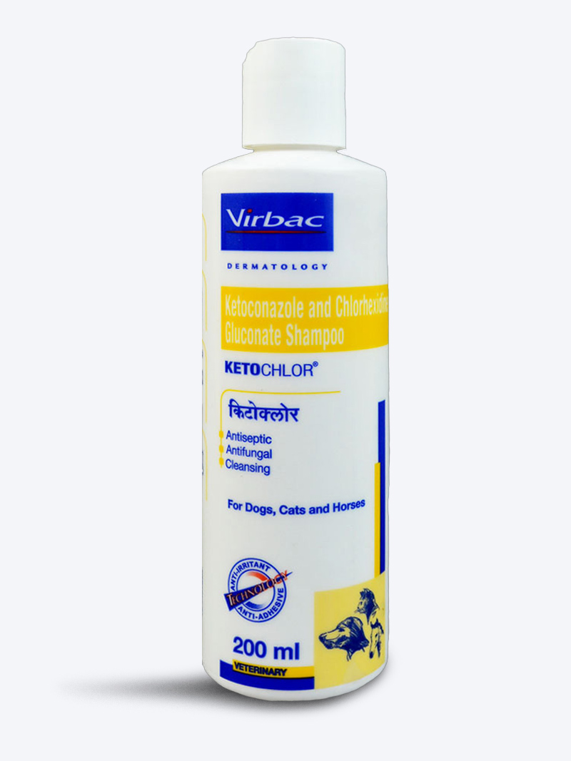 Virbac KETOCHLOR Dog & Cat Shampoo 200ml | Petindiaonline.com