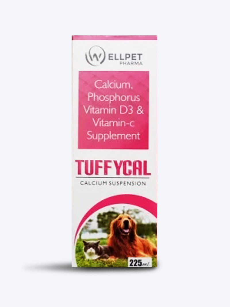 Tuffyclal 225ml for Dogs & Cats | Calcium & Vitamin Supplement – Petindiaonline